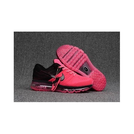 air max femme noir et rose