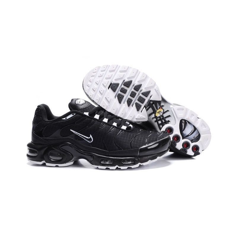 Nouveau Homme Nike Air Max TN Chaussures Noir Blanche France Pas Cher Nouveau Homme Nike Air Max TN Chaussures Noir Blanche France Pas Cher
