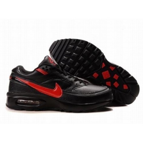 Acheter Homme Nike Air Max Classic BW Noir Rouge Chaussures Pas Cher