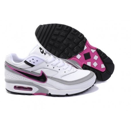 air max blanche grise rose