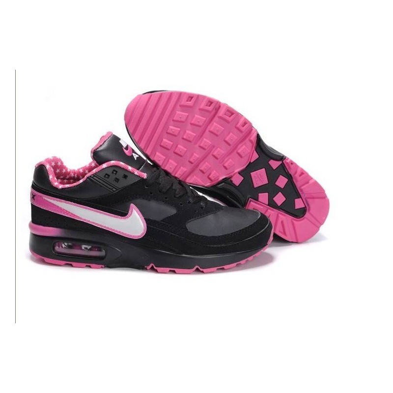 nike air max bw noir et rose