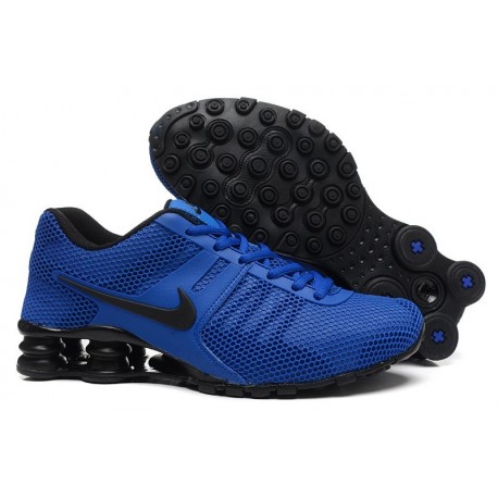 nike shox bleu