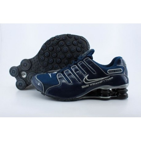 nike shox homme bleu