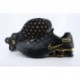 Homme Nike Shox NZ Noir/Or Electroplate Button Chaussures de course