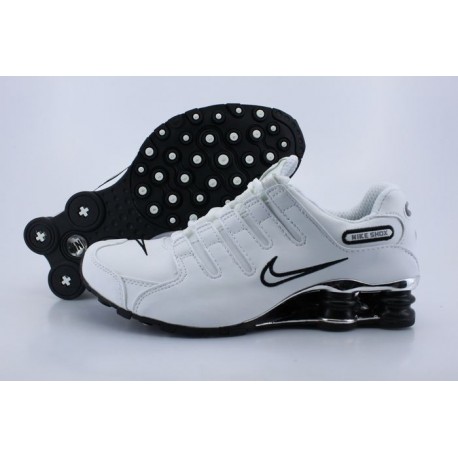 nike shox nz blanc