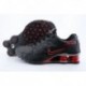 Homme Noir/Crimson Nike Shox NZ Running Chaussures