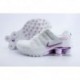 Femme Nike Shox NZ Full Plating Blanc Purple Chaussures de course