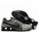 Homme Nike Shox R4 Chaussures de course Dark Grey/Noir