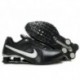 Chaussures de course Nike Shox R4 Homme Noir/Argent